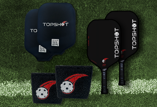 Two Paddles with Case and Eraser